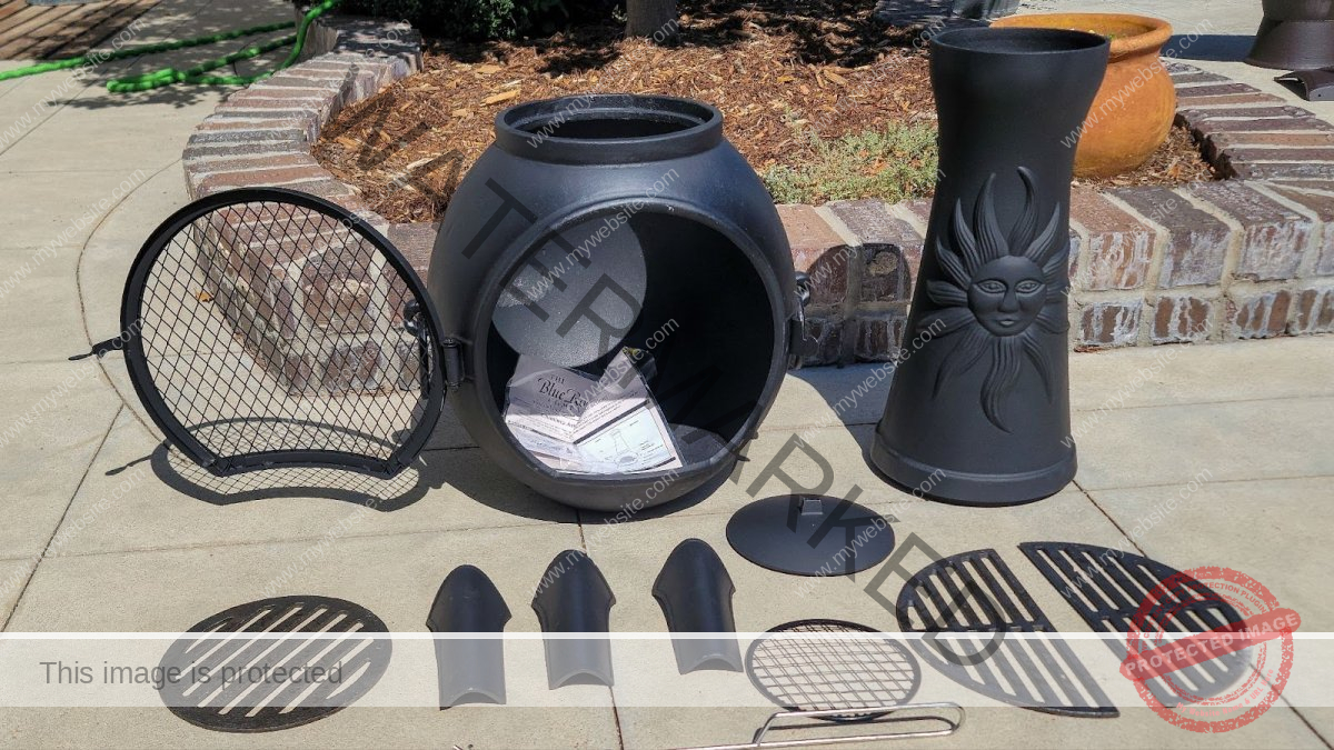 blue rooster chiminea reviews