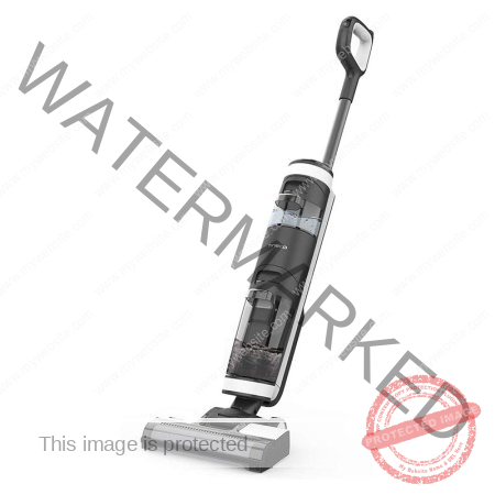  The Tineco Floor One S3 Smart Wet/Dry Vacuum Cleaner on white background