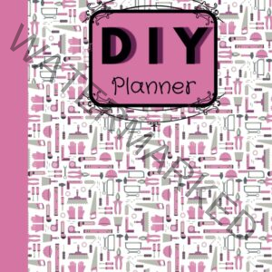 DIY Planner: "Empowering Women to Build and Create: Your Essential Project Organizer with Graph Paper for Sketches and Material Planning"