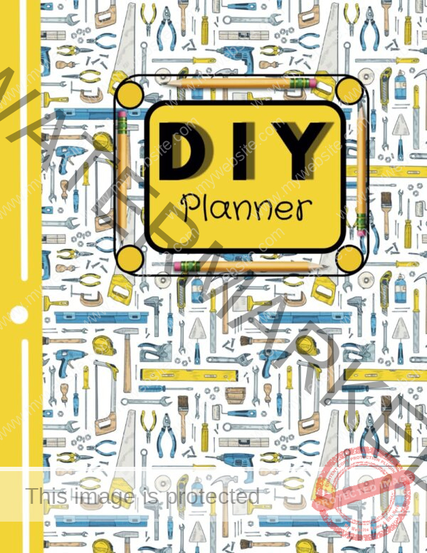 DIY Planner: Graph Paper Notebook to Draw Out Projects, Write Material Lists, Keep Track of Costs and Time.