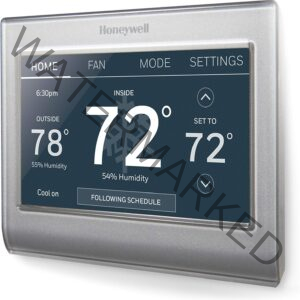 Honeywell Home RTH9585WF1004 Wi-Fi Smart Color Thermostat, 7 Day Programmable, Touch Screen, Energy Star, Alexa Ready, Gray