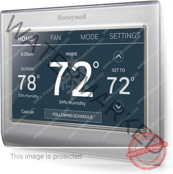 Honeywell Home RTH9585WF1004 Wi-Fi Smart Color Thermostat, 7 Day Programmable, Touch Screen, Energy Star, Alexa Ready, Gray