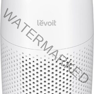 LEVOIT Air Purifiers for Bedroom Home, 3-in-1 Filter Cleaner with Fragrance Sponge for Better Sleep, Filters Smoke, Allergies, Pet Dander, Odor, Dust, Office, Desktop, Portable, Core Mini-P, White