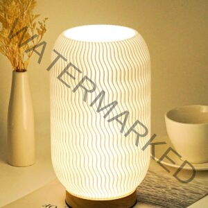 Small LED Desk and Table Lamp - Dimmable, Energy-Efficient Lighting for Bedroom and Office, Modern Ambient Bohemia Light, Perfect for Home and Workspace Boho Art Aesthetic Decor